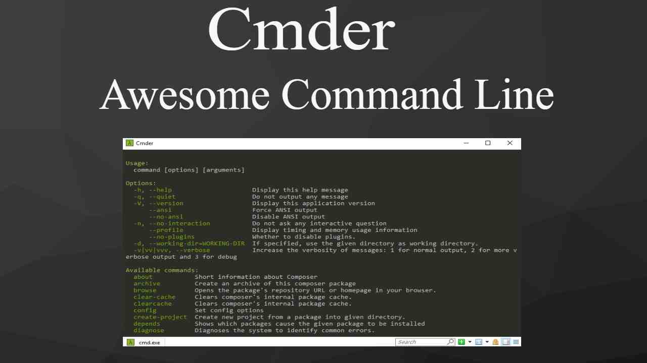 Cmder emulator for Android – Download APK Terminal App
